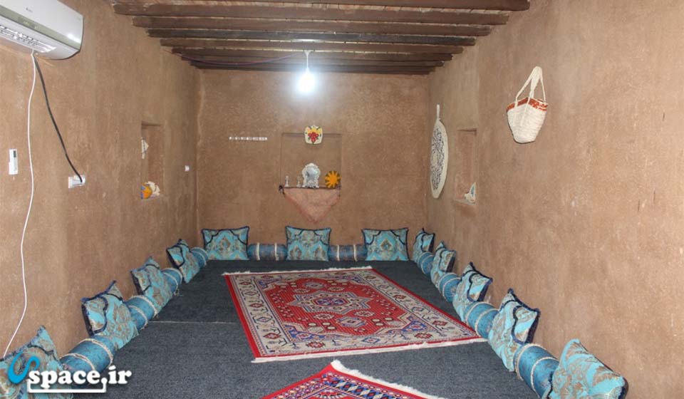 نمای داخلی اتاق اقامتگاه بوم گردی لاورساحلی - دشتی - روستای لاور ساحلی